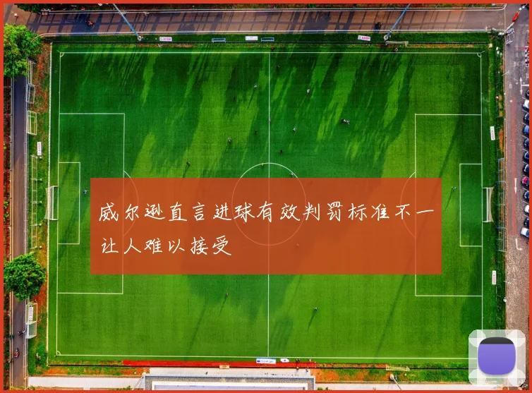 威尔逊直言进球有效判罚标准不一让人难以接受
